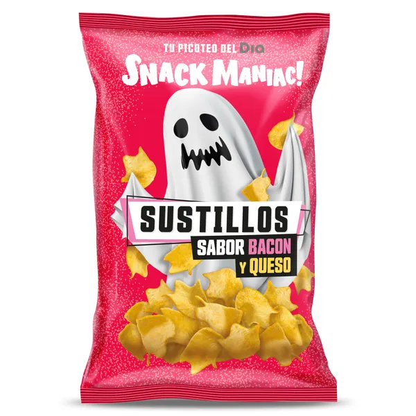 Sustillos sabor bacon y queso Dia Snack Maniac 100 g
