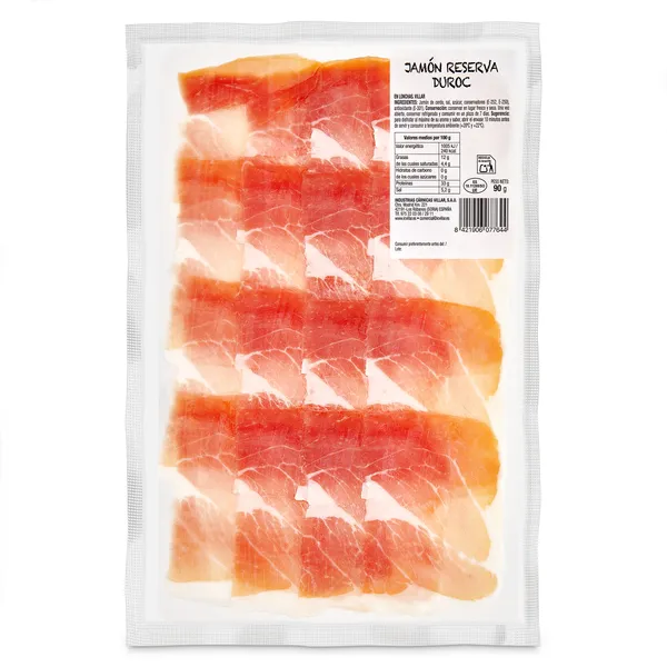 Jamón reserva duroc Villar 90 g