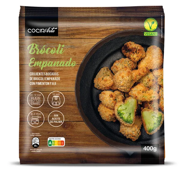 Brócoli empanado Cocinarte 400 g