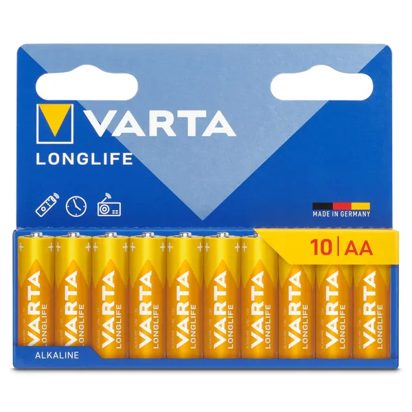 Pilas AA Varta 10 unidades