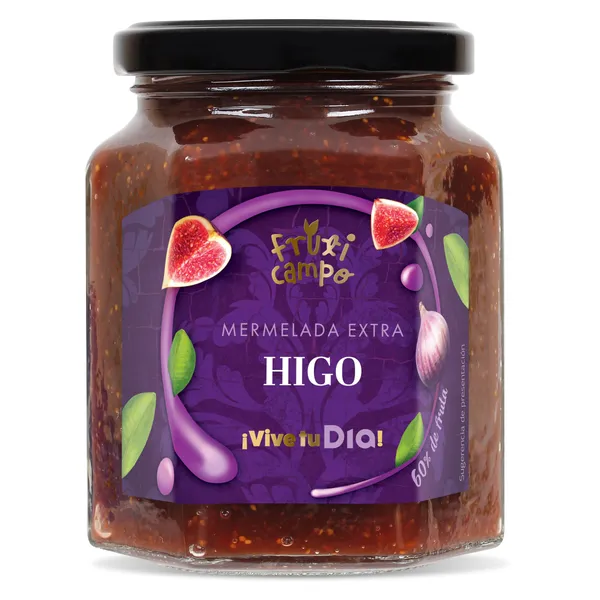 Mermelada de higo extra 60% fruta Dia Fruticampo 320 g