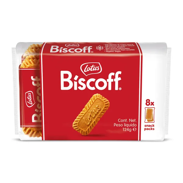 Galletas caramelizadas Lotus Biscoff 124 g