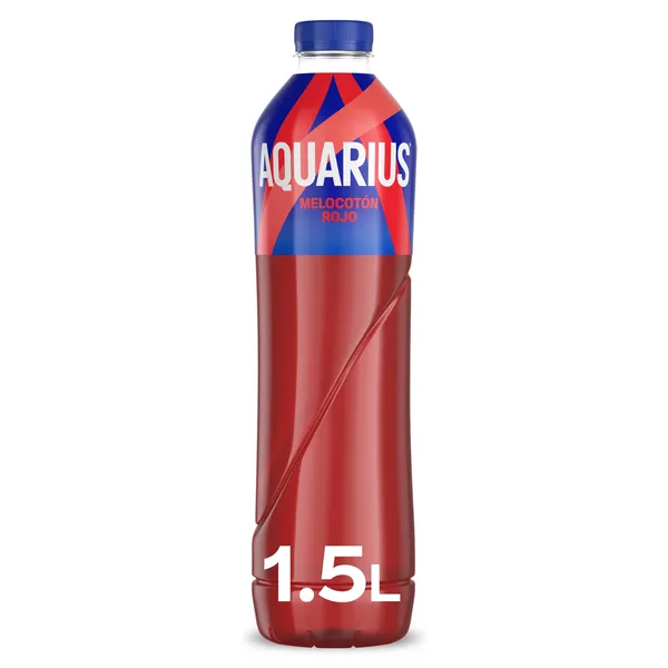Aquarius de melocotón rojo 1,5 L