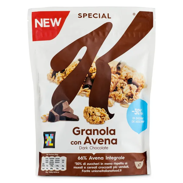 Cereales granola de avena con chocolate negro Kellogg's Special K 320 g