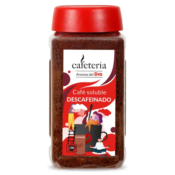 Café soluble descafeinado Dia Cafetería 200 g