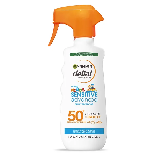 Leche solar niños sensitive advanced spf 50 Delial 270 ml