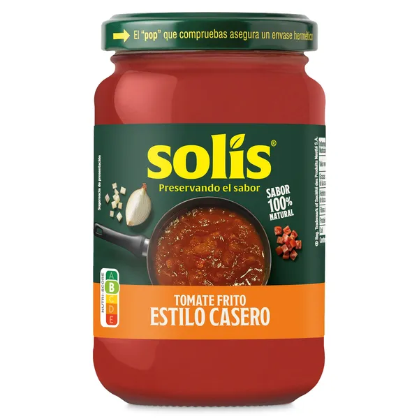 Tomate frito estilo casero Solís 350 g
