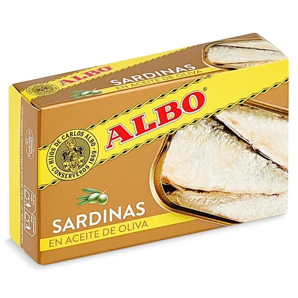 Sardinas en aceite de oliva Albo 85 g