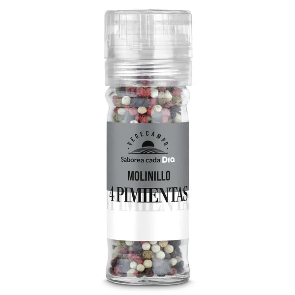 Molinillo cuatro pimientas Dia Vegecampo 42 g