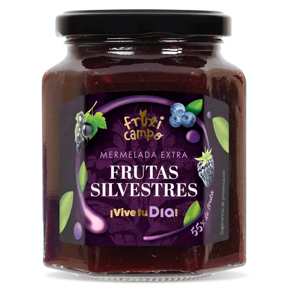 Mermelada de frutas silvestres extra Dia Fruticampo 320 g