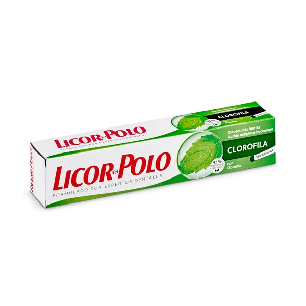 Pasta de dientes clorofila Licor del polo 75 ml