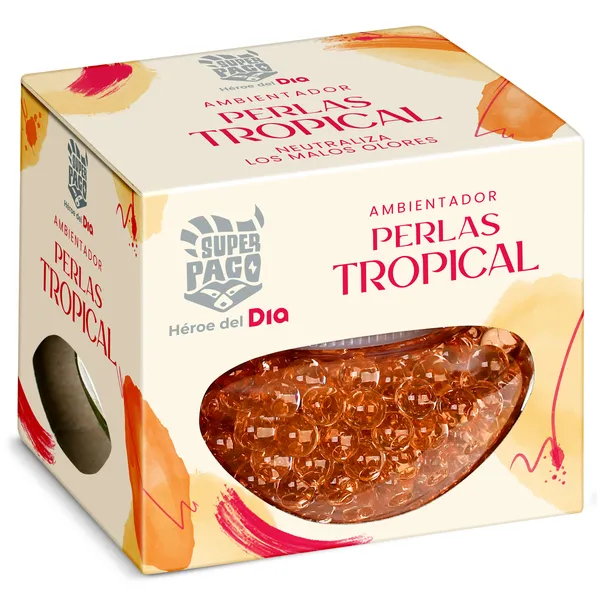 Ambientador perlas tropical Dia Super Paco 110 g