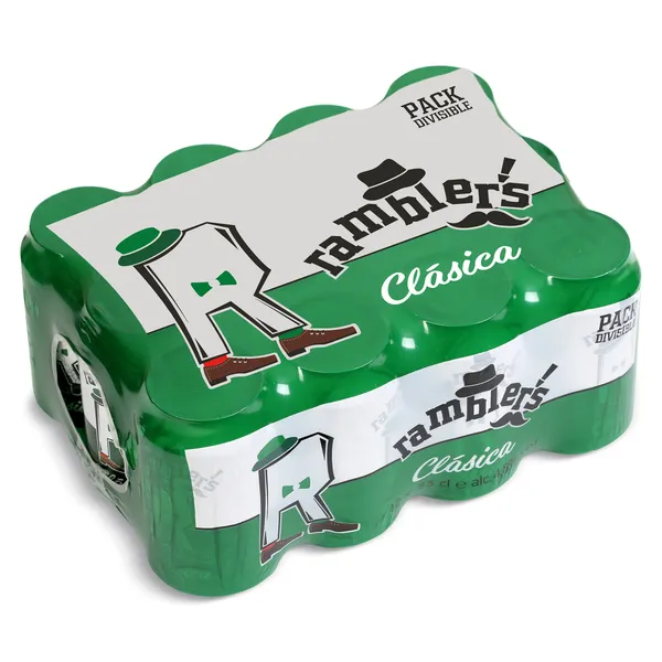 Cerveza clásica Dia Ramblers pack 12 x 33 cl