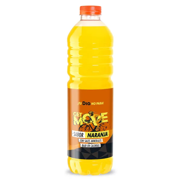 Bebida isotónica sabor naranja Dia Get Move 1,5 L