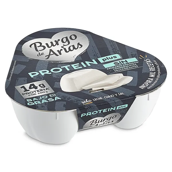 Queso fresco protein plus Burgo de Arias 3 x 70 g