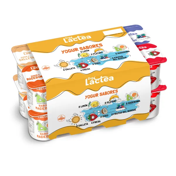 Yogur sabores Dia Láctea 16 x 125 g