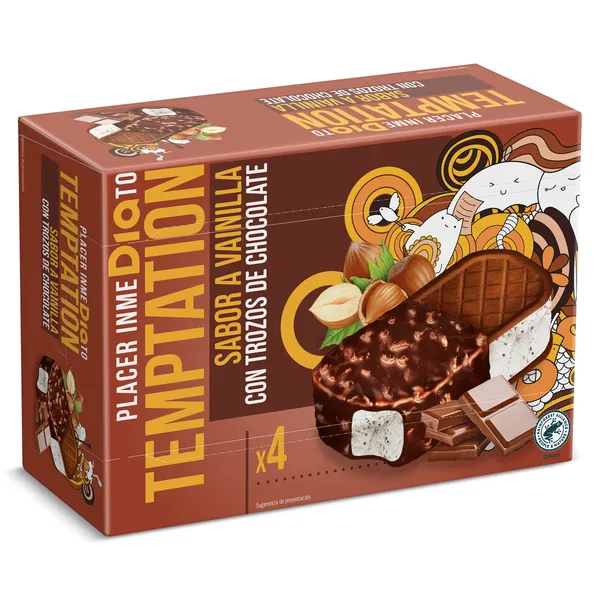Sándwich maxi duo Dia Temptation 4 x 100 g