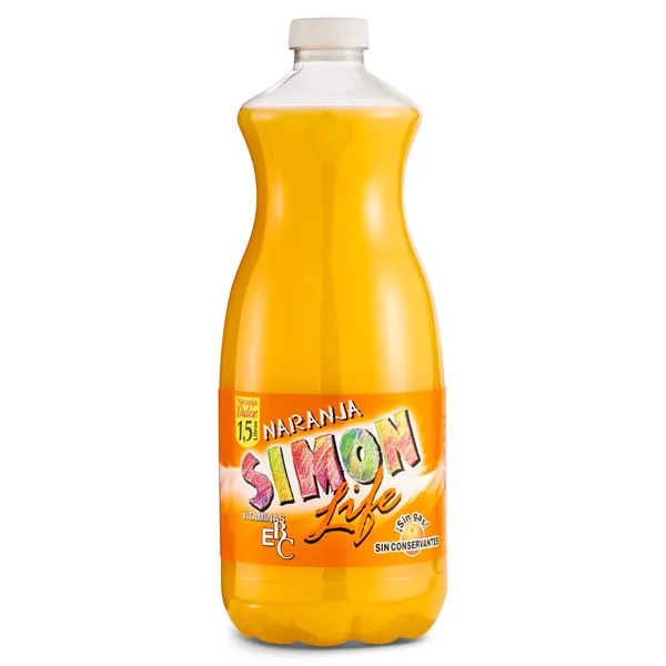 Simon life de naranja 1,5 L