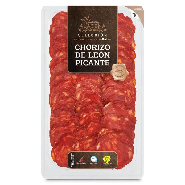 Chorizo de león picante Dia Nuestra Alacena 100 g