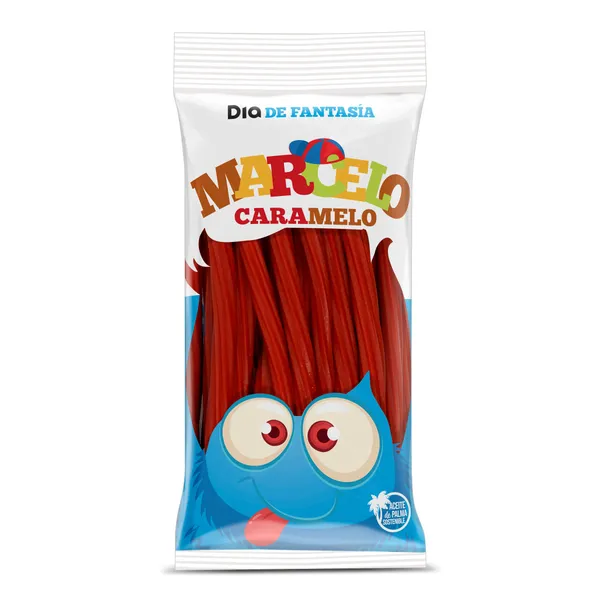 Regaliz rojo torcidas Dia Marcelo Caramelo 225 g