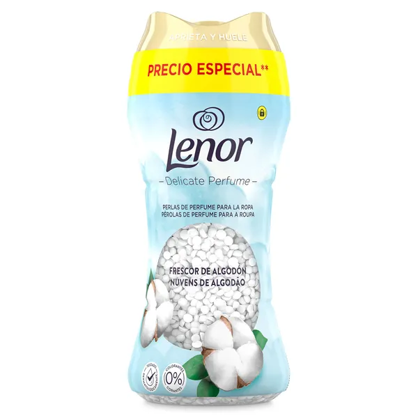 Perlas de perfume Flores de Algodón Lenor 195 g