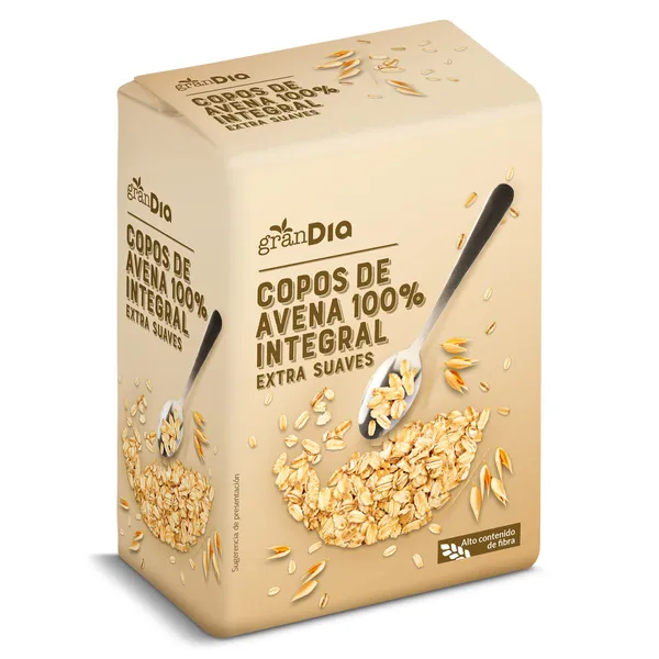 Copos de avena Gran Dia 500 g
