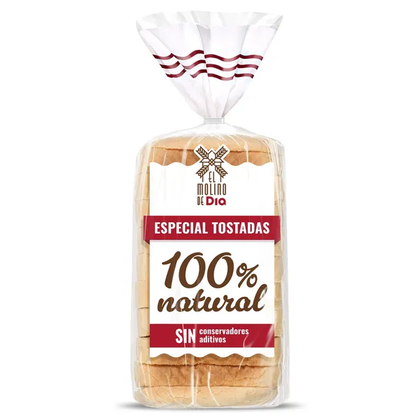 Pan de molde para tostadas El Molino de Dia 460 g