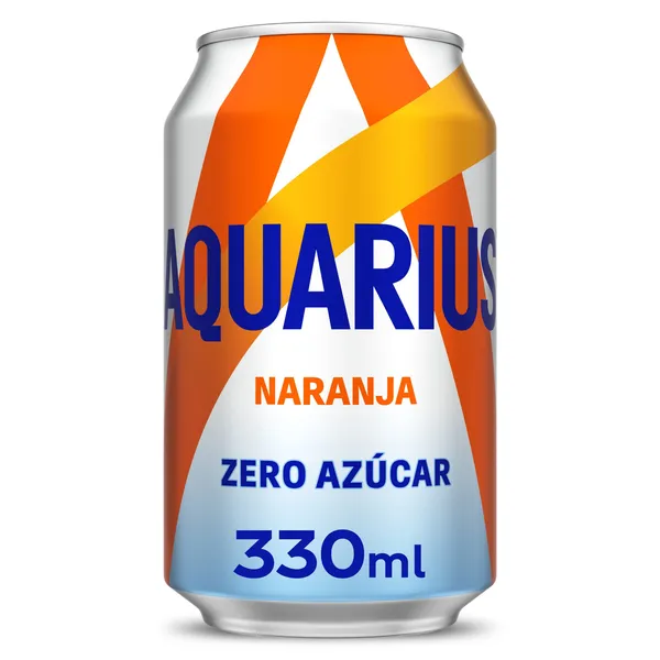Aquarius de naranja zero 330 ml