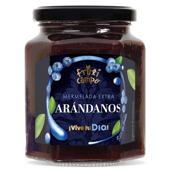 Mermelada de arándanos extra Dia Fruticampo 320 g