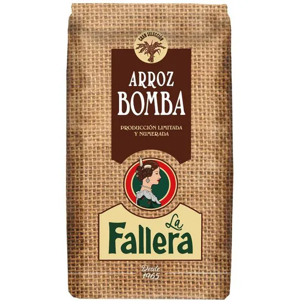 Arroz bomba LA FALLERA, paquete 1 kg
