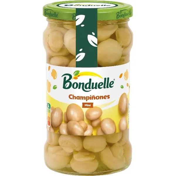 Champiñón entero mini BONDUELLE, frasco 170 g
