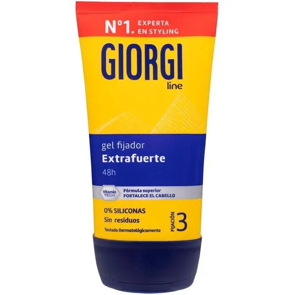 Gel fijador mini extrafuerte GIORGI, tubo 50 ml