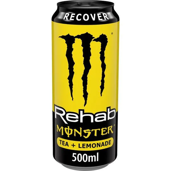Bebida energética Rehab MONSTER, lata 50 cl