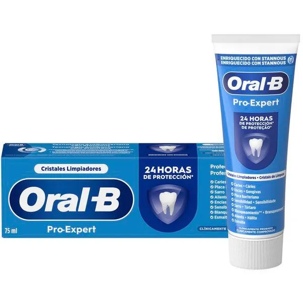 Dentífrico multi protección ORAL-B V, tubo 75 ml