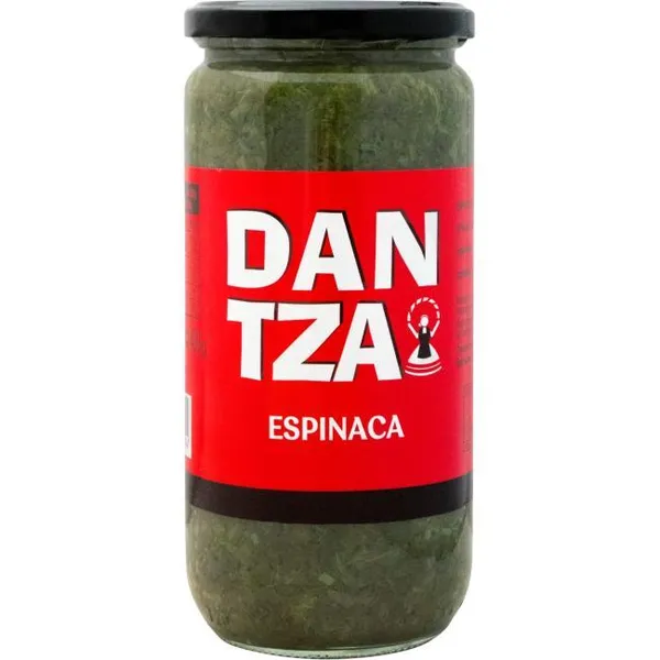 Espinacas DANTZA, frasco 400 g