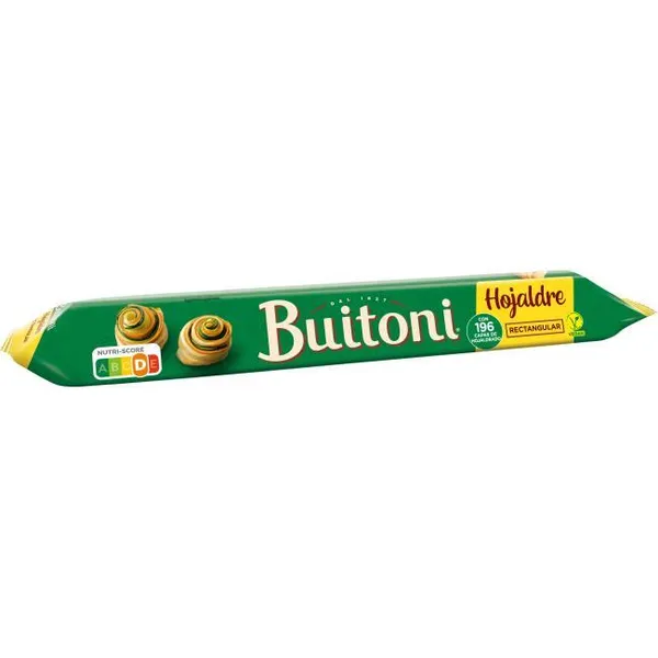 Masa de hojaldre rectangular BUITONI, paquete 230 g