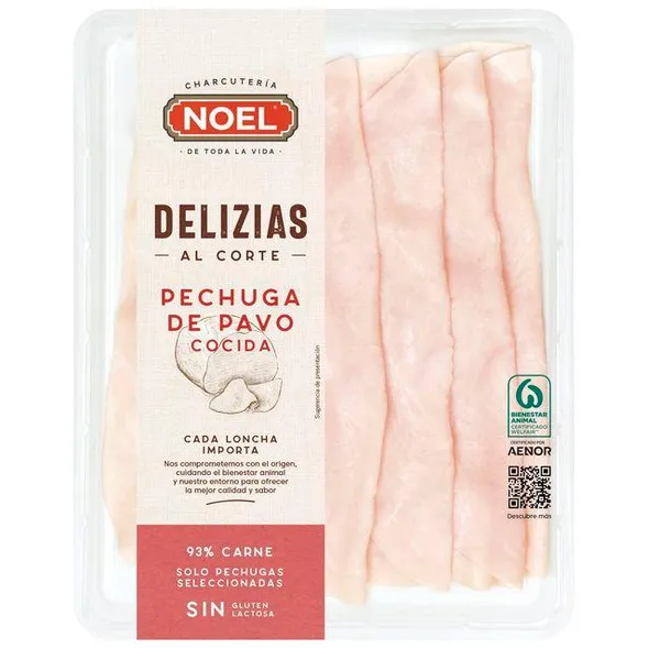 Pechuga de pavo NOEL DELIZIAS, sobre 120 g