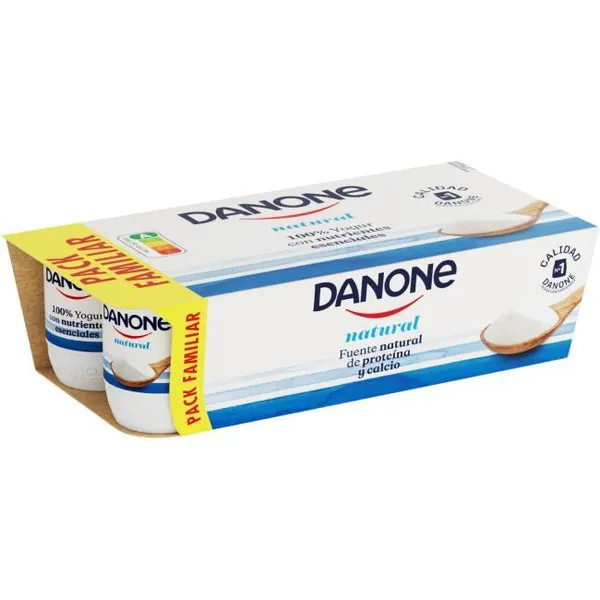 Yogur natural DANONE, pack 8x120 g