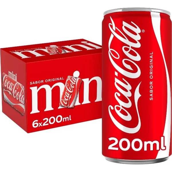 Refresco de cola COCA COLA, pack 6x20 cl