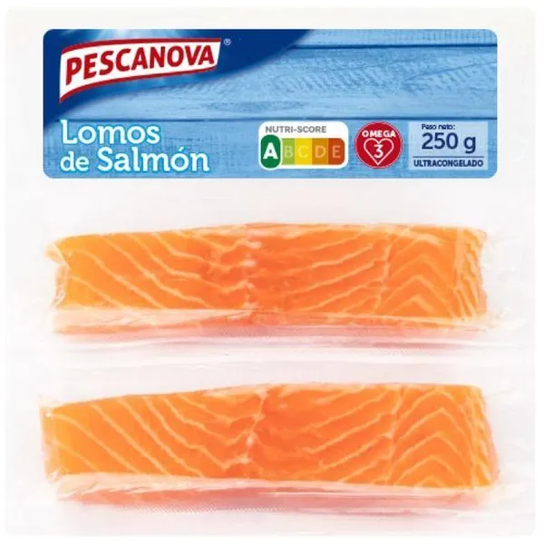 Lomos de salmón PESCANOVA, sobre 250 g