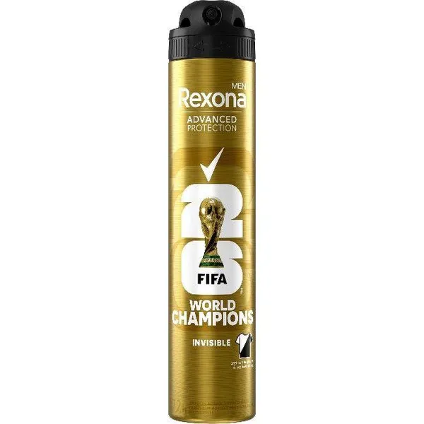 Desodorante invisible para hombre REXONA, spray 200 ml