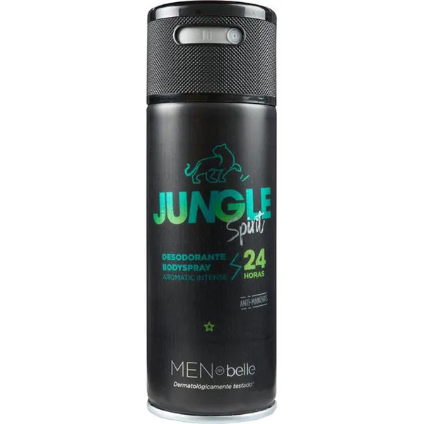 Bodyspray desodorante jungle MEN BY BELLE, spray 150 ml