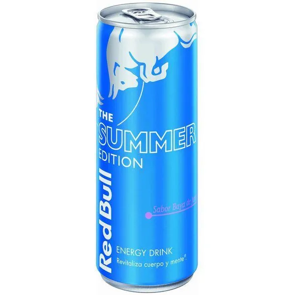 Bebida energética juneberry RED BULL, lata 25 cl