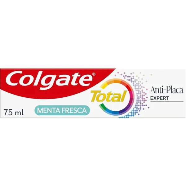 Dentífrico Total placa COLGATE FRESH, tubo 75 ml