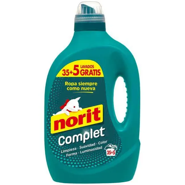 Detergente gel complet NORIT, garrafa 35+5 dosis