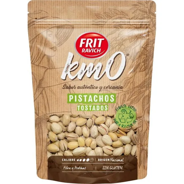 Pistacho tostado KM0 FRIT RAVICH, bolsa 130 g