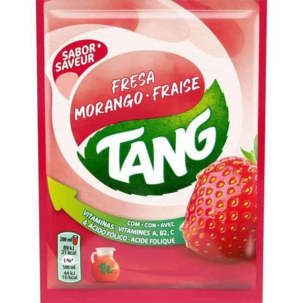Refresco de fresa en polvo TANG, sobre 30 g