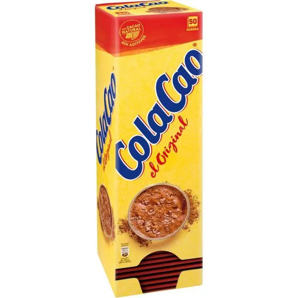 Cacao soluble en sobres COLA CAO, pack 50x16 g