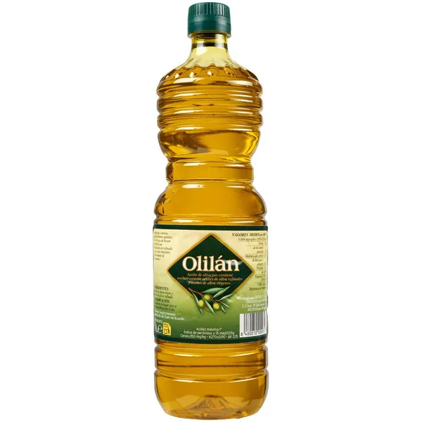 Aceite de oliva 1º OLILAN, botella 1 litro