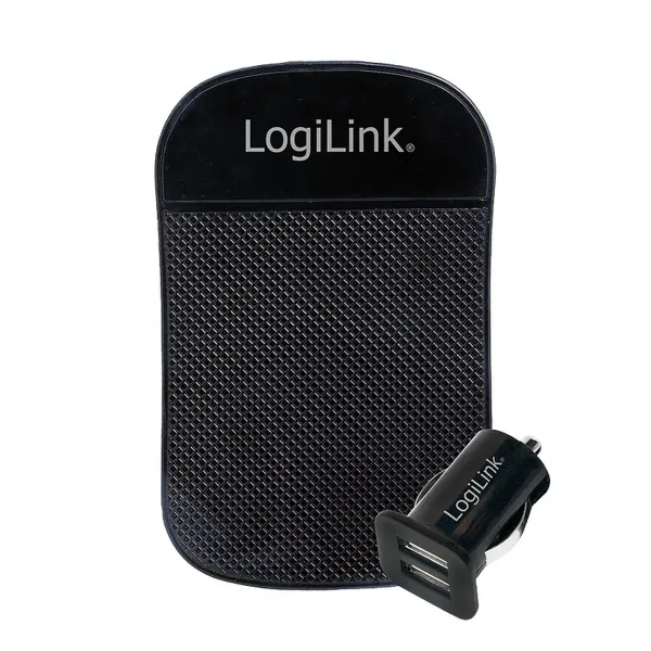 LogiLink PA0204 cargador de dispositivo móvil Universal Negro Encendedor de cigarr